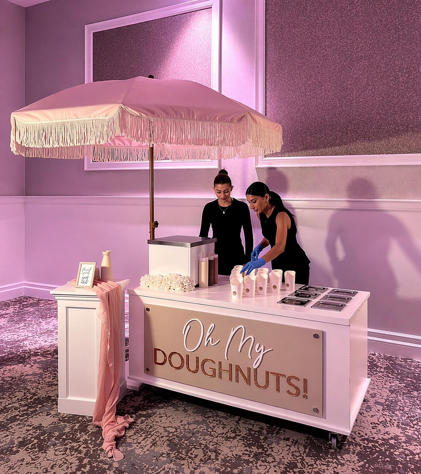 Oh My Doughnuts mini doughnut catering for wedding catering in Ottawa-Gatineau